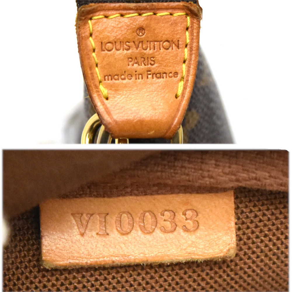 Louis Vuitton Nice Vanity Bag Monogram Canvas Leather Brown - Picture 9 of 9